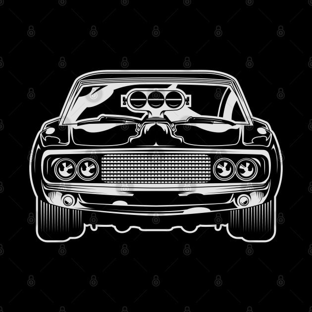 Muscle car by hellocrunk