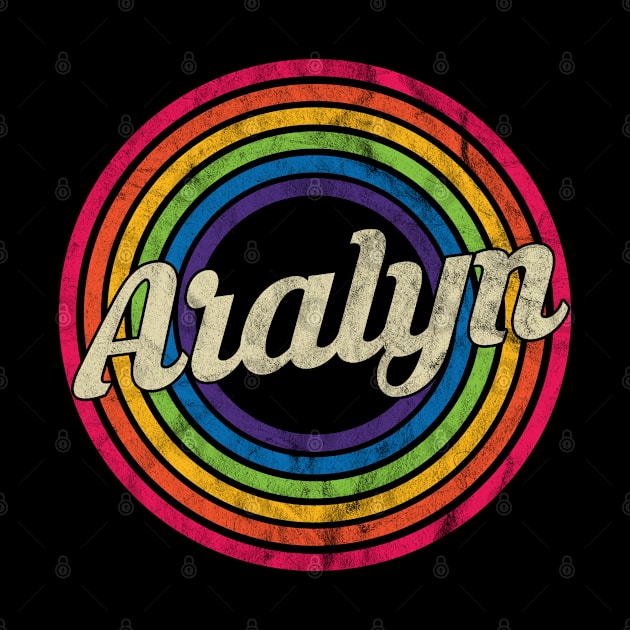 Aralyn - Retro Rainbow Faded-Style by MaydenArt