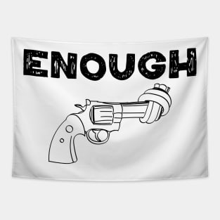 Knotted Gun Enough Wear Orange End Gun Violence Awareness Tapestry