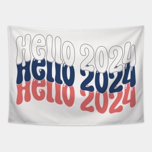 Hello 2024 Tapestry