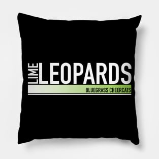 Lime Leopards - Athletic Style Pillow