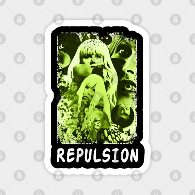 Horror in Isolation Repulsions Film Tribute Shirt Magnet by Camping Addict