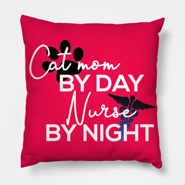 Cat Mom x Nurse Pillow by Narrie