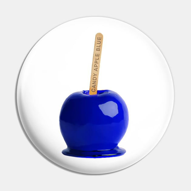 Candy Apple Blue Logo II Pin by Candy Apple Blue