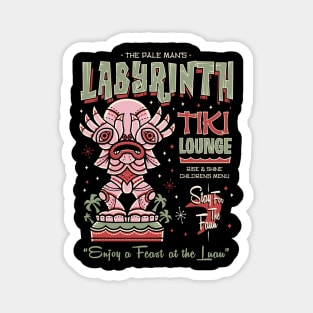 Labyrinth Tiki Lounge - Creepy Cute Hawaii Vacation Horror Magnet