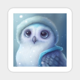 Snowy Owl Magnet