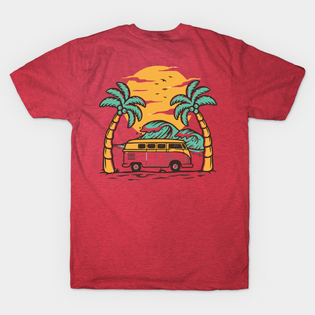 Time to Beach Vacation - Beach Vacation - T-Shirt