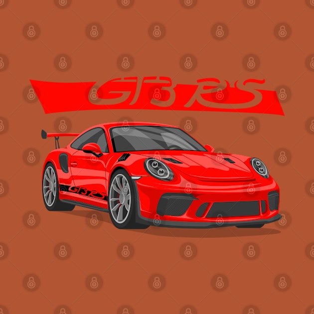 car gt3 rs 911 red edition by creative.z