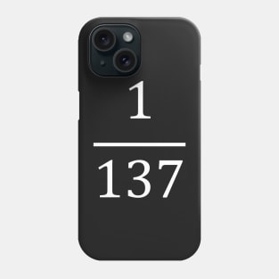 Fine Structure Constant, made only for physicists Phone Case