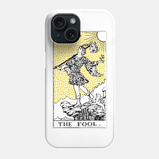 Modern Tarot Design - 0 The Fool Phone Case