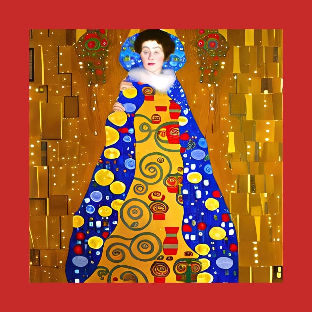 Christmas - Gustav Klimt Style by Crestern