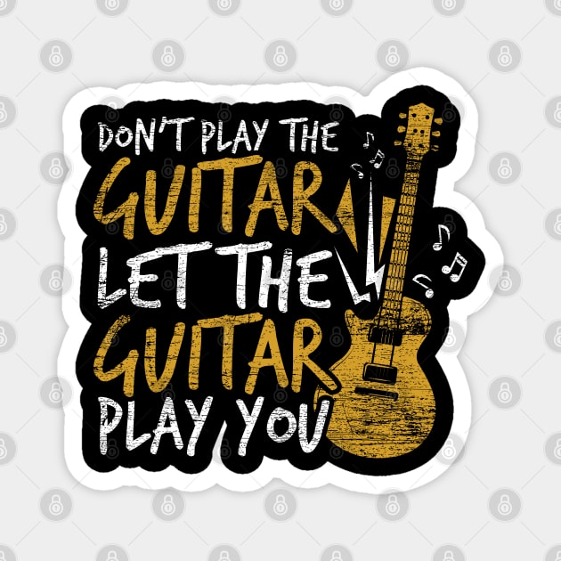 Guitar Guitarist Guitar Player Magnet by ShirtsShirtsndmoreShirts