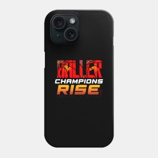 Baller Champions Rise - Basketball Graphic Quote Phone Case