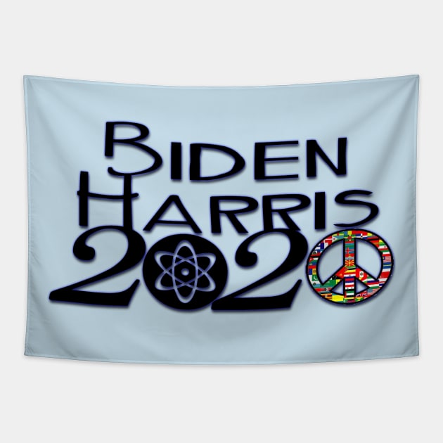 Biden Harris 2020 Tapestry by JenStedman73