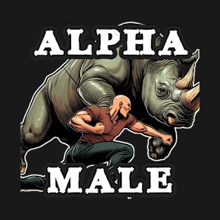 Alpha Male: Rhino T-Shirt