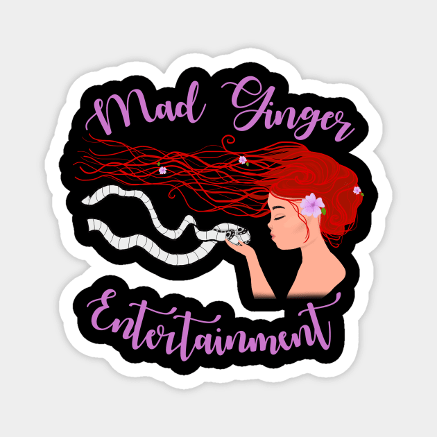 Mad Ginger Entertainment Magnet by Mad Ginger Entertainment 