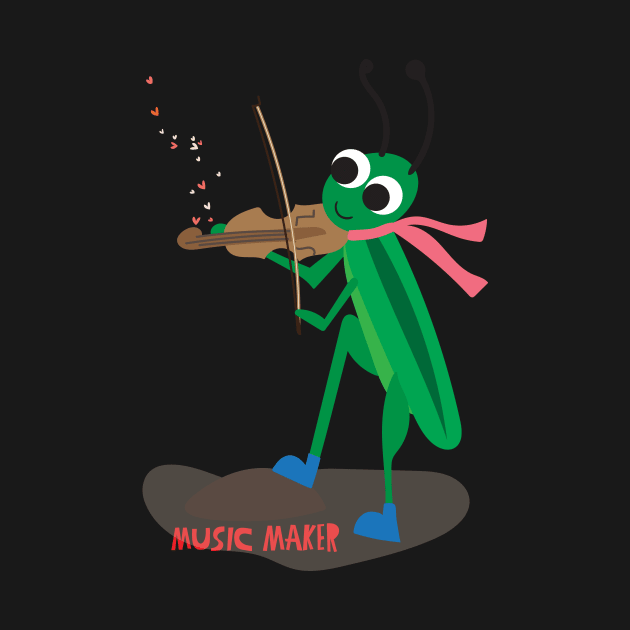 Music Maker Cricket by Loo McNulty Design