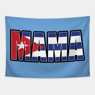 Cuban MAMA Mothers Day First Time Mom Tapestry