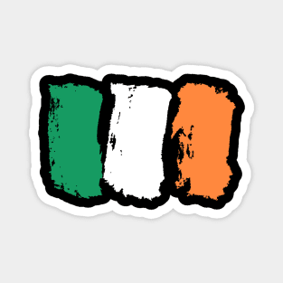 Irland Flag - Pencil Strokes Magnet