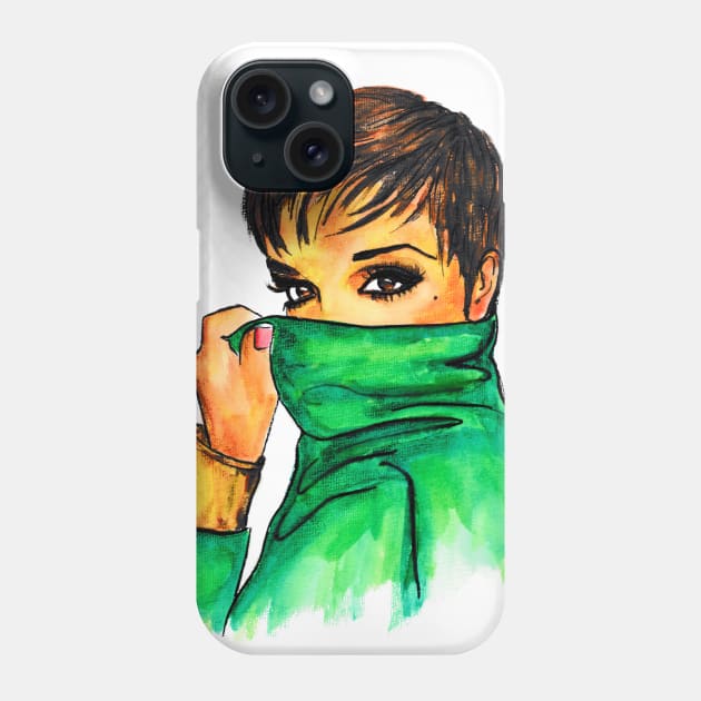 Liza Minnelli Phone Case by Svetlana Pelin