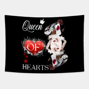 QUEEN OF HEARTS DESIGN Tapestry