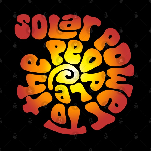 Solar Power to the People Word Art by Slightly Unhinged