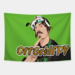 OffGridFPV no background Tapestry