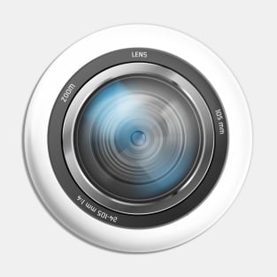 Camera Lens Design Pin