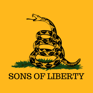 Sons of Liberty - Patriot Flag - Don't Tread on Me T-Shirt