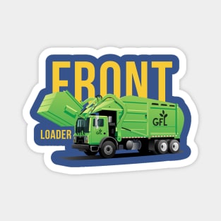 GFL Front Loader Garbage Truck Magnet