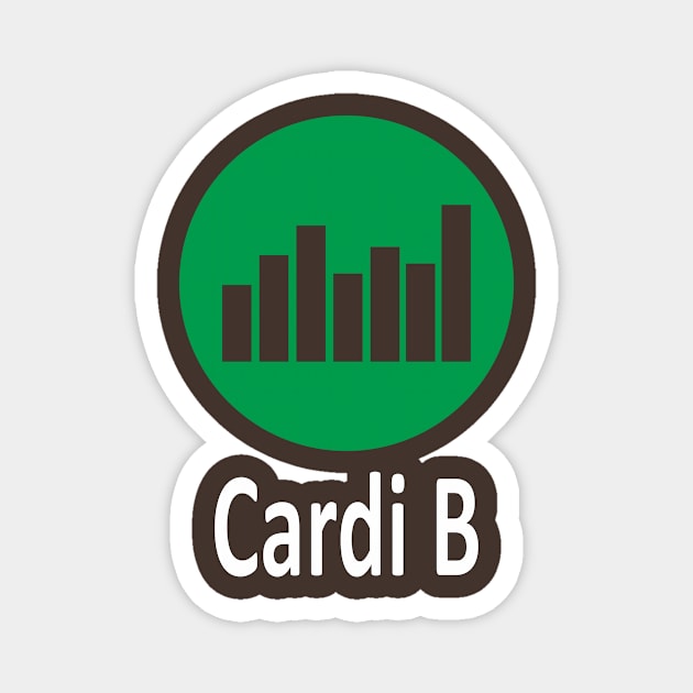 Cardi B Magnet by agu13