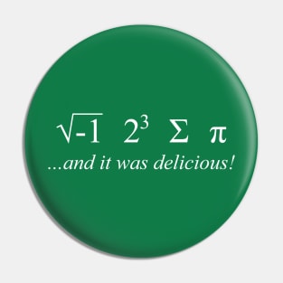 Delicious Pi Pin