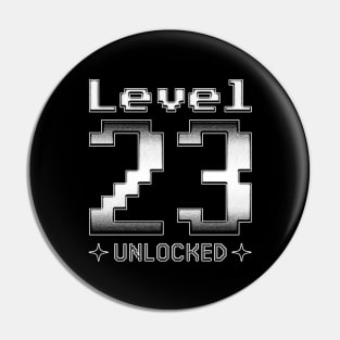 Level 23 Unlocked Pin