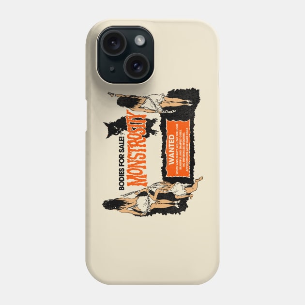 Monstrosity - 60s Cult Classic Horror Phone Case by darklordpug