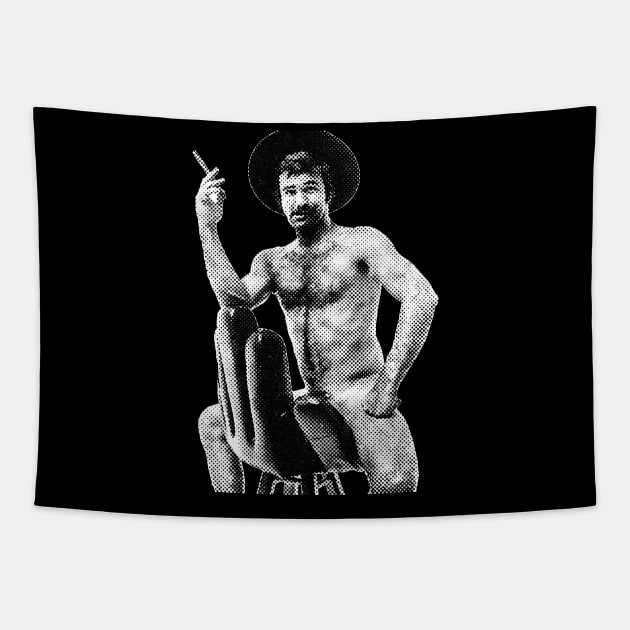 Burt Cigar Halftone Tapestry by Resdis Materials