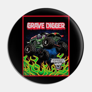 The Green Fire Truck Pin