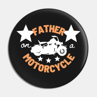 Father on a Motorcycle Pin