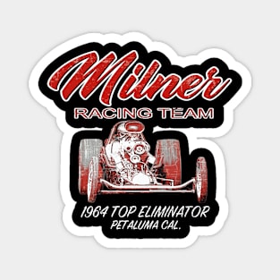 Vintage Milner Racing Team Magnet