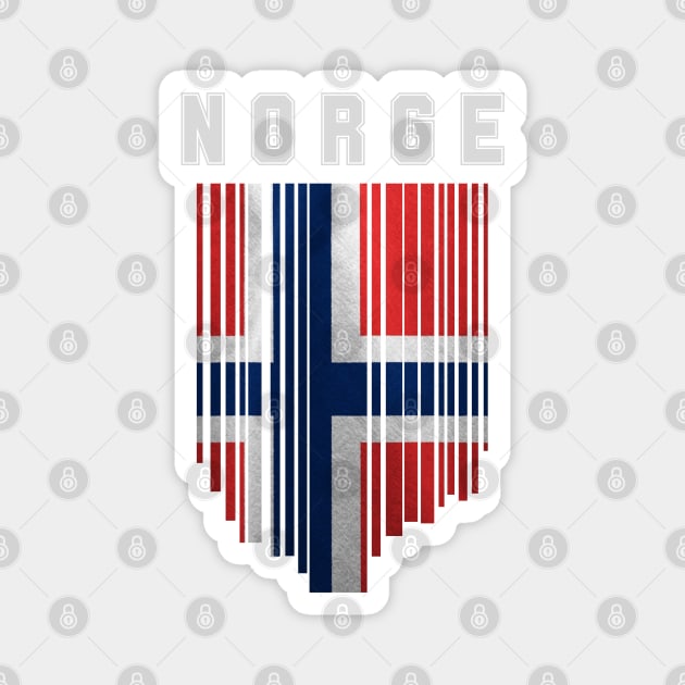 Norway flag, norwegian flag Magnet by eka123