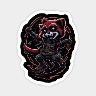 Red Panda Ninja_016 Magnet