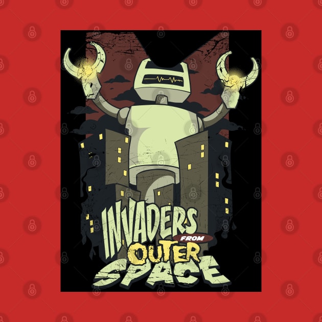 Invaders from Space! For B-movie sci-fi lovers and fans of space adventure. by BecomeAHipsterGeekNow