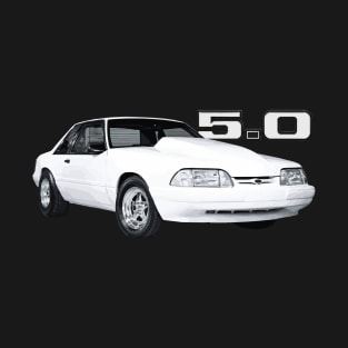 MUSTANG GT 5.0 FOXBODY CLASSIC RETRO notchback T-Shirt