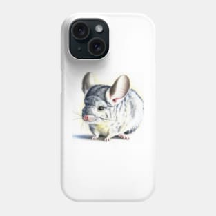 cute chinchilla 1 Phone Case