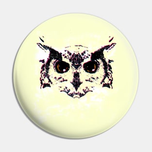 Athena's Owl I - Textless Variant Pin