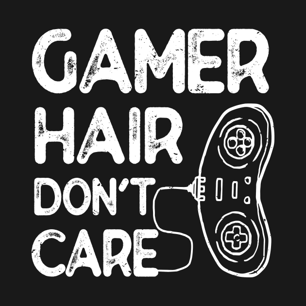 Gamer Hair Don't Care by PixelArt