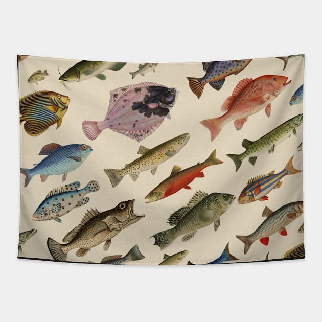 Fishes Tapestry by SpilloDesign