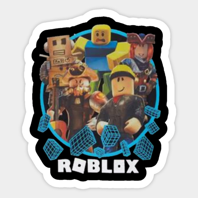 Roblox Roblox Sticker Teepublic Uk - roblox head roblox sticker teepublic