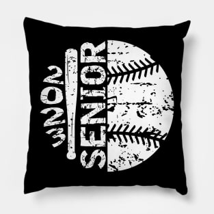 Senior 2023 Baseball Mom Pillow