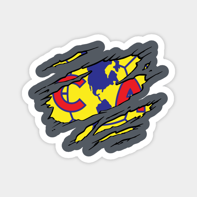 Club America Logo Magnet by Uniq_Designs