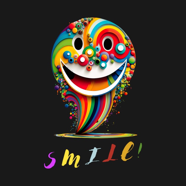 Smile and spread joy around you, Smiles are Contagious by HSH-Designing